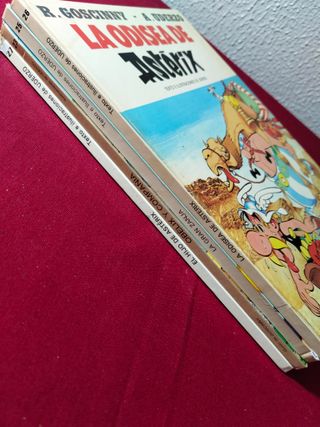 4 Comic Asterix, buen estadogeneral.