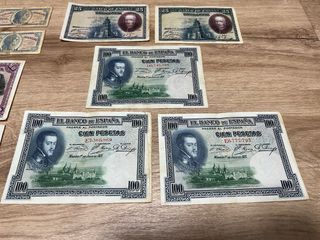 Lote 11 Billetes Españoles