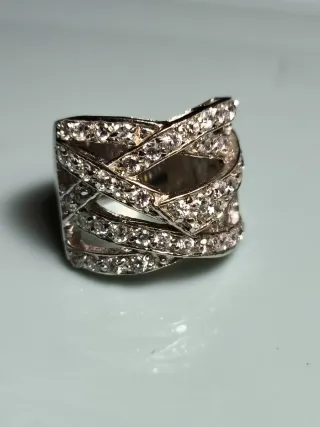 Anillo Les Monde des Bijoux alta joyeria plata 925