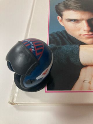 Lote Tom Cruise / Libro + Casco Piloto