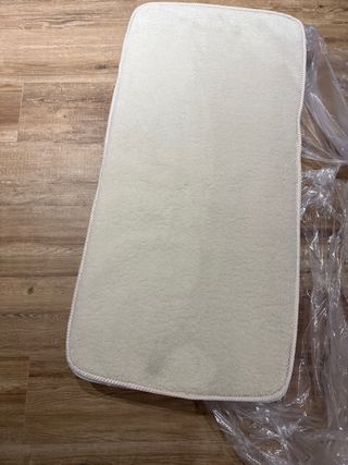 Colchón cuna blanco