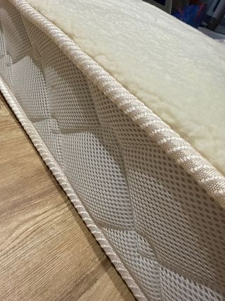 Colchón cuna blanco