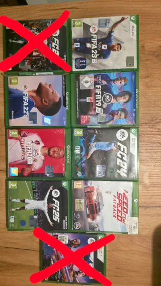 Xbox One Giochi: FIFA, FC, F1, NFS