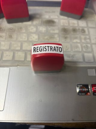 Timbri fotosensibili REGISTRATO