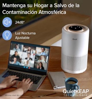 Purificador de aire Levoit blanco