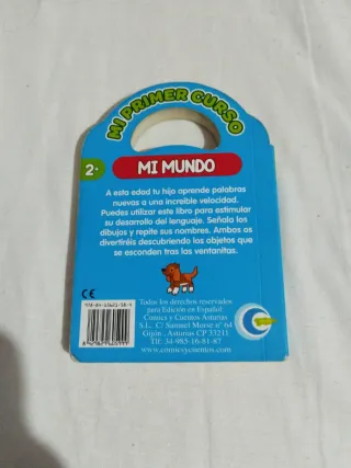 Libro infantil Mi Primer Curso Avión