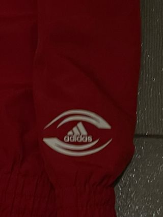 Giacca a vento Adidas vintage rossa