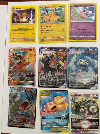 Lote Cartas Pokémon GX VMAX V ASTRO