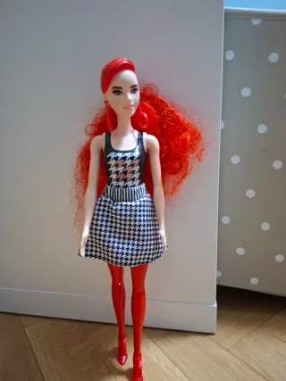 Barbie pelo rojo