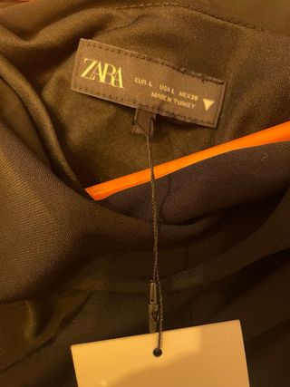Vestido Zara Asimétrico