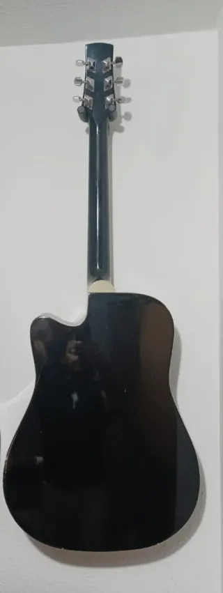 Guitarra Electroacústica Negra