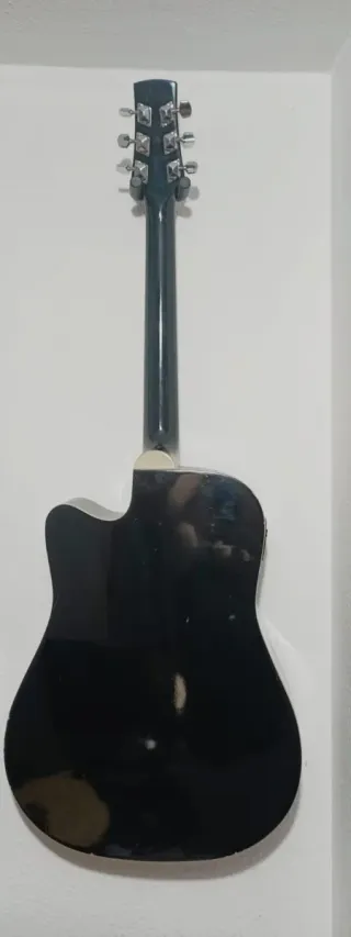 Guitarra Electroacústica Negra