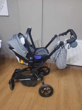 Carro de bebé gris Jané Epic, en buen estado