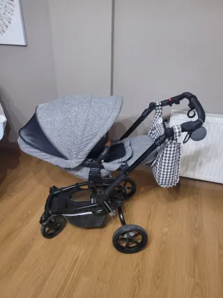 Carro de bebé gris Jané Epic, en buen estado
