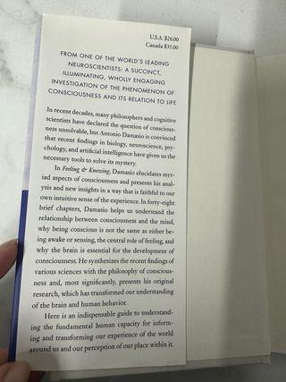 Feeling & Knowing Making Minds Conscious