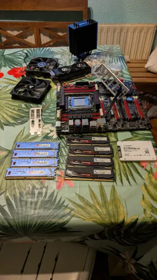 i7 3960X 32GB DDR3 SSD 512GB GTX 1650