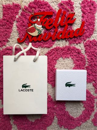 Pulsera Lacoste Plata