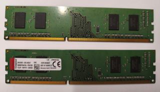 4 Memorias RAM DDR3 Kingston 2GB