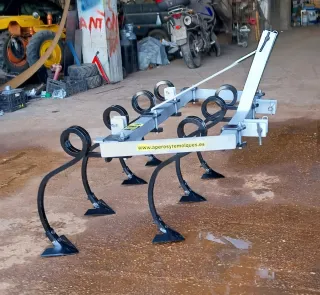 Cultivador mini tractor 7 brazos