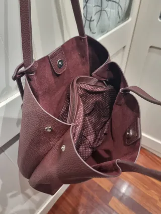 Bolso Paco Martínez Granate