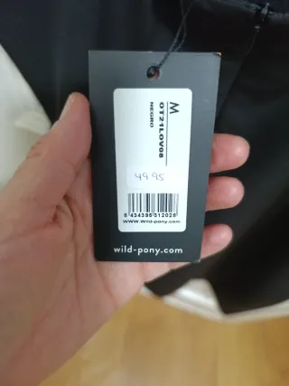 Vestido negro tirantes cruzados