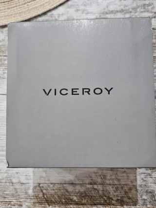 Reloj Viceroy Hombre Negro y Plateado