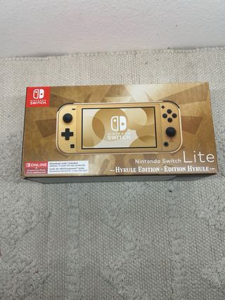 Nintendo Switch Lite Hyrule Edition Oro
