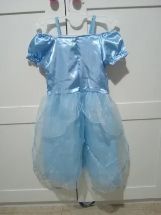 Disfraz Princesa Niña Azul
