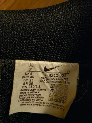 Scarpe Nike Air Force 1 nere