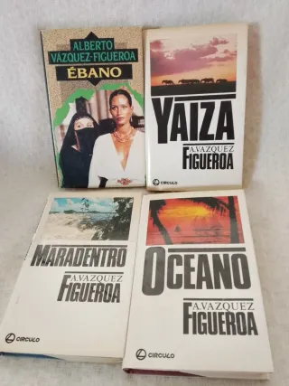 Lote libros Alberto Vázquez Figueroa