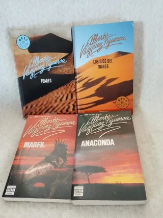 Lote libros Alberto Vázquez Figueroa