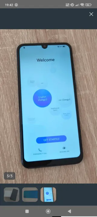 Móvil Huawei P smart 2019 azul