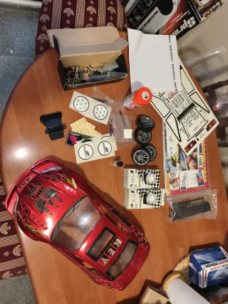 Carcasa Coche RC Gasolina KEY