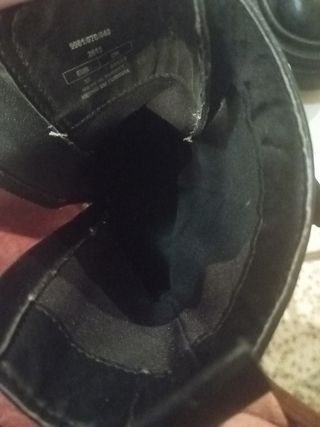 Botas negras con plataforma