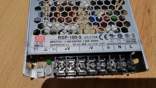 Fuente Alimentación Mean Well RSP-100-5