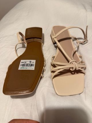 Sandalias Tintoretto Beige Talla 38