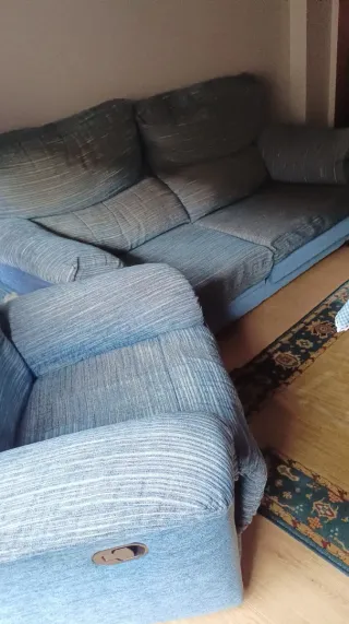 Sofá modular 3 plazas + 1 relax.