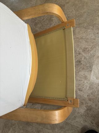 Sillón Poäng Ikea Madera Beige