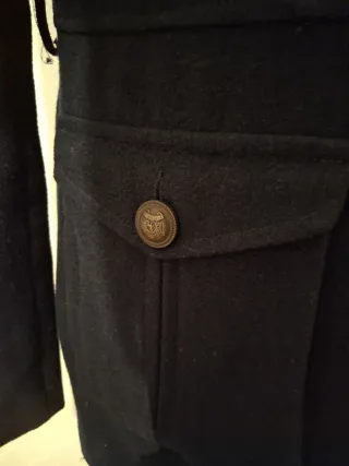 Chaquetón azul marino militar