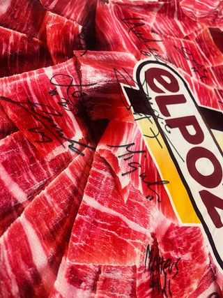 Camiseta ElPozo Futsal 17-18 Firmada NUEVA