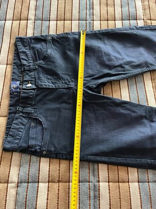 Calções de ganga azuis/cinzentos