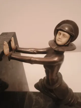 Sujetalibros estilo Art Decó