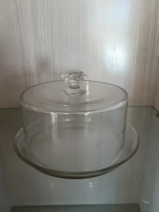 Juego 2 Piezas Cristal Vintage