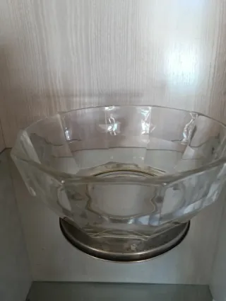 Juego 2 Piezas Cristal Vintage