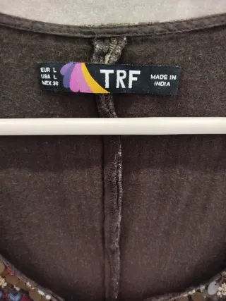 Vestido cuadros Zara