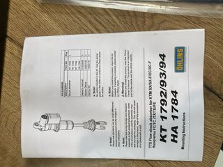 Amortiguador Öhlins Husqvarna/KTM