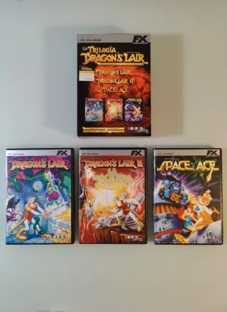 Trilogía Dragon's Lair PC (Español)