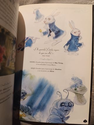 Novela gráfica Alicia en el pais de las maravillas