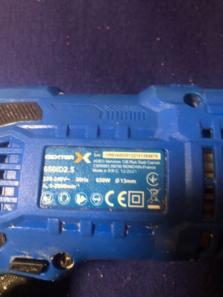 Taladro Dexter 650W 650ID 2.5