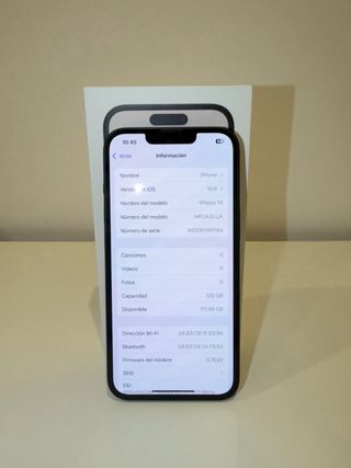 iPhone 14 -96% BATERIA- 128 GB